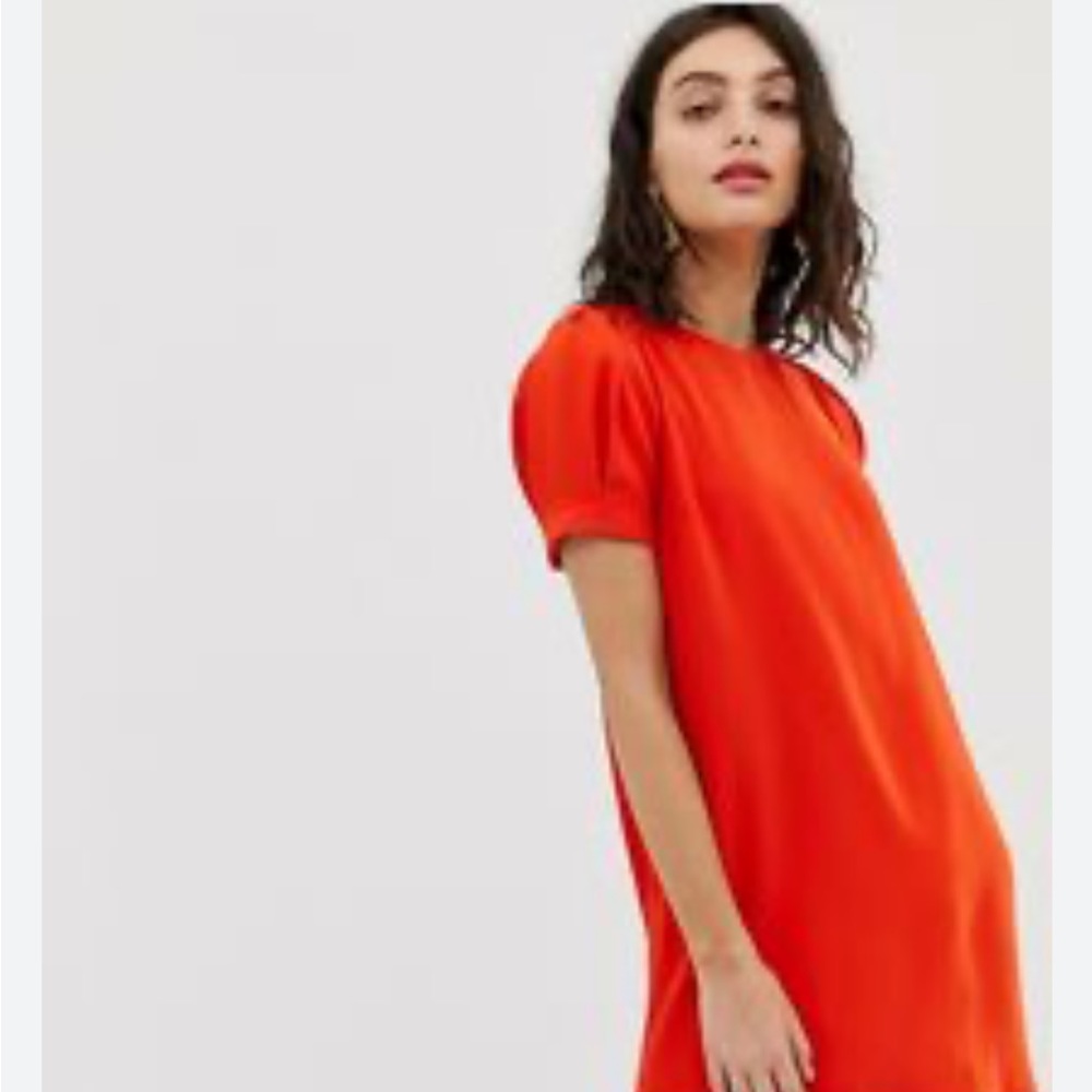 River Island red dress size 6 UK